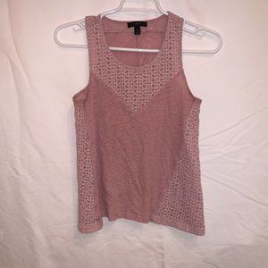 J Crew Sleeveless Blush Blouse